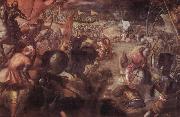 Jacopo Tintoretto Die Schlacht am Taro Spain oil painting artist